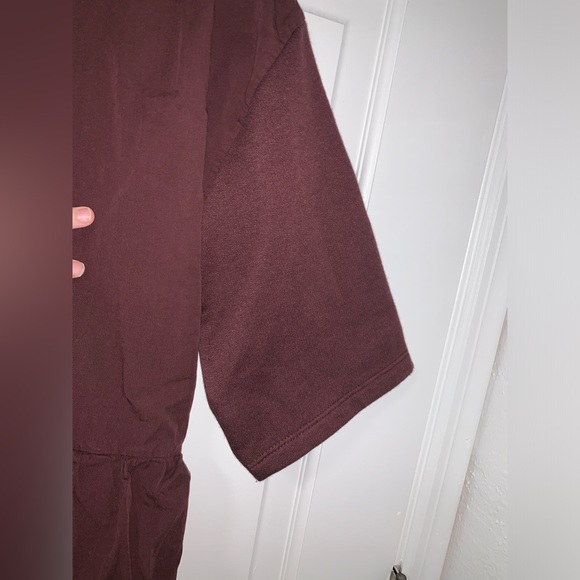 ZARA Oversize Dress with Ruffles and Sleeves Size Small - Picture 4 of 5